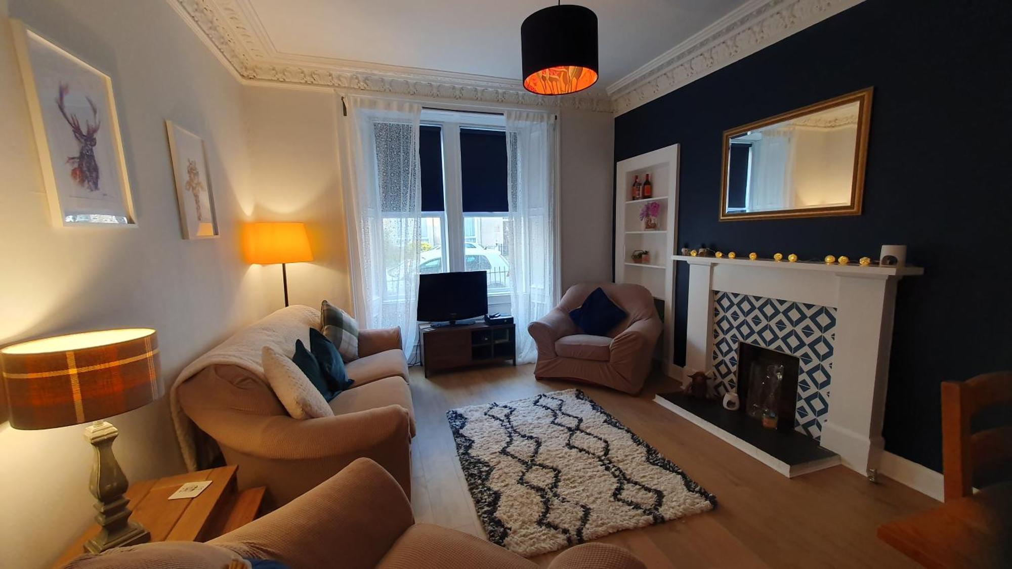 Beautiful Ground Floor Flat Near Haymarket Edinburgh Ngoại thất bức ảnh
